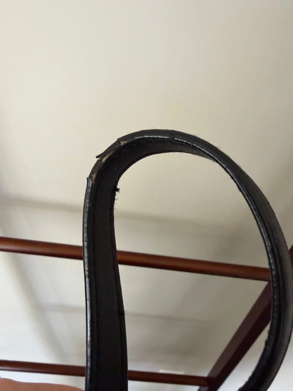 Danielle Nicole Black and Brown Patterned Crossbody - Picture 4 of 4